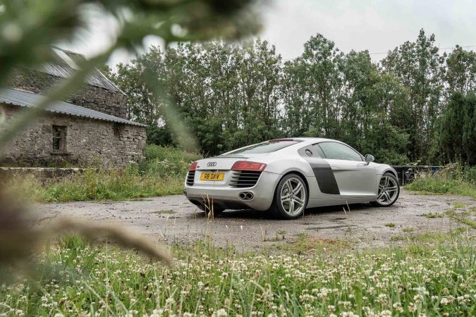 Supercar sports Audi R8