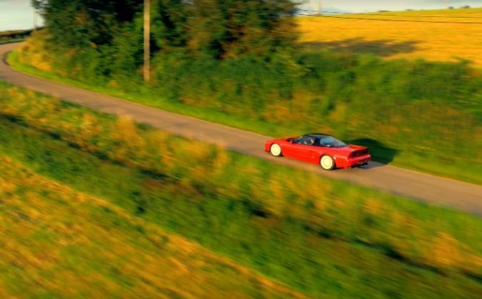 Old Honda Sports Car